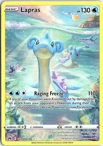 Lapras Ultra Rare Crown Zenith: Galarian Gallery GG05/GG70 NM Pokemon - Bild 1 von 2