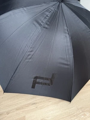 NEU PORSCHE DESIGN Regenschirm black Edition Stockschirm Automatik - Bild 1 von 4