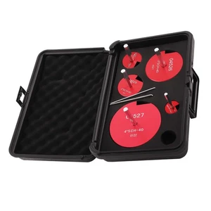 5* PVC Rohrreibahle Set PVC Fitting Kunststoff ABS Muffenschoner für 1/2" Bohrer - Bild 1 von 18