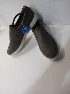 NEW Nunn Bush  Kore Tech Comfort Gel Slipon Gray Mens 11.5M - Picture 1 of 12