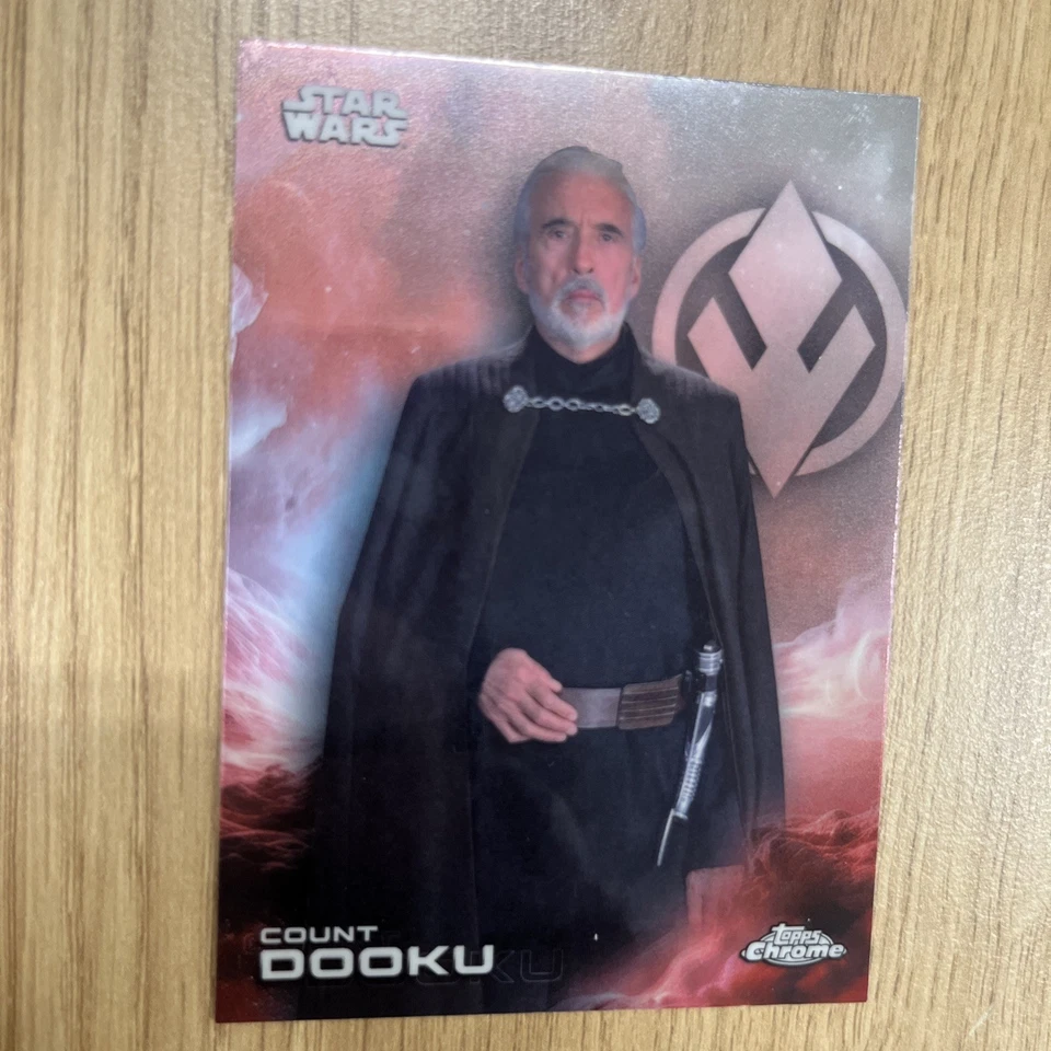 2025 Topps Star Wars Chrome - Base Card # 27  (Count Dooku) - Image 1 of 1