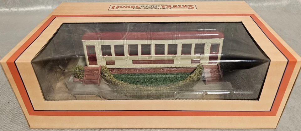 NEW Lionel/M.T.H. Trains O Gauge Tinplate Reproduction 442 Diner 11-90100 Ivory - Image 1 of 4
