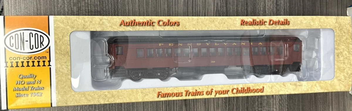 Con-Cor HO C-9 Factory New-Brand New Model Railroad Passenger Cars
