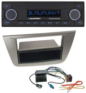 Blaupunkt DAB USB Bluetooth MP3 Autoradio für Seat Altea Toledo ab 05 Anthrazit- - Bild 1 von 7