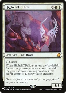 Highcliff Felidar Magic mtg NM-Mint, English Commander Secret Lair x1 - Picture 1 of 1