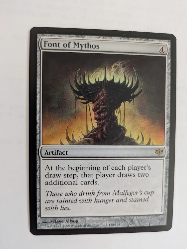 Font of Mythos Conflux MTG NM Free shipping with tracking - Image 1 of 2