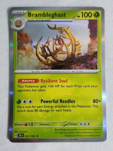 Brambleghast #21/162 Temporal Forces 2024 Rare Holo Pokémon TCG - Picture 1 of 2