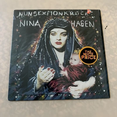 (#58).Nunsexmonkrock LP by Nina Hagen vinyl 1982 VG+Columbia Records Foto 1 de 4