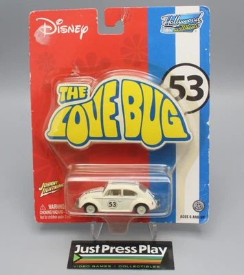 Johnny Lightning Hollywood on Wheels Disney Herbie The Love Bug VW Diecast Car - Image 1 of 4