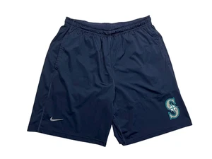 SEATTLE MARINERS Nike blau MLB BASEBALL SPORT SHORTS Fan Fitnessausrüstung Herren L/XL - Bild 1 von 8
