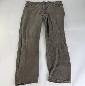 Carhartt Pants Mens Brown Duck Canvas Relaxed Fit B72 Made in USA 39 x 30.5 VTG - Picture 1 of 5