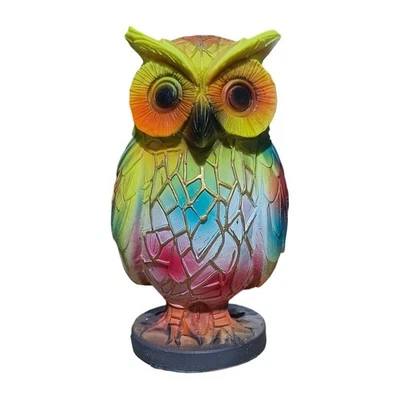 Animal Lamp Reading Lighting Owl Figurine for Office NightStand Dining Room - Image 1 of 4