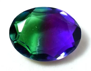 Lab Created 12.95 Ct Beautiful Ametrine Oval Cut GGL Certified AAA +Gemstone - Picture 1 of 5