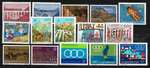 [DL-019] Dollar Lot - Yugoslavia Mint Never Hinged Stamps Cover