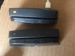 (2) MagTek Credit Card Swipe Reader Black Terminal - Picture 1 of 3