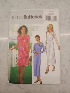 Butterick B4124 Schnittmuster - Damen Kleid Größe 12, 14, 16 - FF und ungeschnitten  - Bild 1 von 2