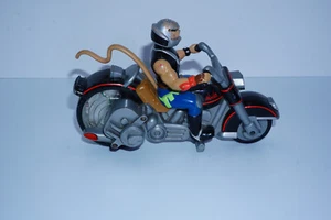 Biker Mice From Mars Throttle's Blazin' Cycle (no Ripcord) Galoob 1993 non testato - Foto 1 di 5