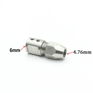 Motor de acoplamiento flexible Collet de 6 mm a cable flexible de 4,76 mm modelo RC barco - Imagen 1 de 1