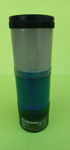 Cutler-Hammer Blue, Clear Stack light E26BL Base + E26 Bulb Xenon Flashing 120 V - Picture 1 of 3