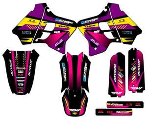 1993-1995 YZ 125 SURGE Purple Senge Graphics Kit Compatible with Yamaha - Picture 1 of 10
