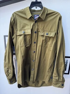 Scotch & Soda Men's XXL Longsleeve Button Down Shirt Military Green - Picture 1 of 5