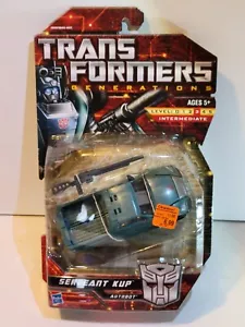 Transformers Generations SERGEANT KUP Deluxe Earth Pickup Truck Hasbro 2010 MOSC - Picture 1 of 11