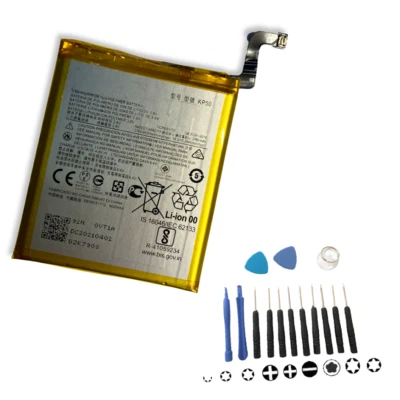M&M SMARTEK Batteria per Motorola tipo KP50 XT2010-1 Moto One Zoom Global Dual Sim + kit attrezzi