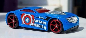 Hot Wheels Captain America, 2003 Sir Ominous Blue, Gt Condition, Unboxed, Intact - Picture 1 of 14
