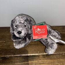 Russ Berrie Luv Pets Emerson Plush Puppy Dog Stuffed Animal 