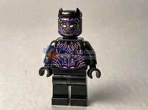 Nuova minifigure Pantera Nera Marvel Super Heroes LEGO Avengers 76192 Tchalla - Foto 1 di 3