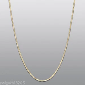 10K Yellow Gold .90mm Box 18" Chain Necklace - Picture 1 of 5