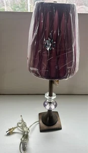 Kichler Purple Lamp, Uses 1 60W Bulb - Picture 1 of 1