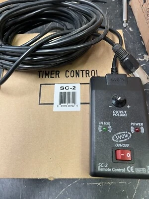 SC-2 Remote Control For Antari Snow Machine S-100II S-200 S-100X S-200X SW-250X - Image 1 of 4