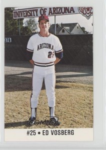 1983 University of Arizona Wildcats Tucson Police Ed Vosberg #25