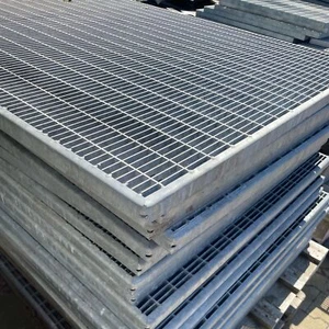 Gitterrost 985x800 mm TS 30x2 mm Masche 42x9 mm Presserost Stahl verzinkt - Bild 1 von 3