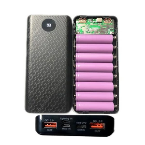 DIY PD Power Bank Case 18650 Battery Fast Charger Welding-Free Without Battery - Picture 1 of 15