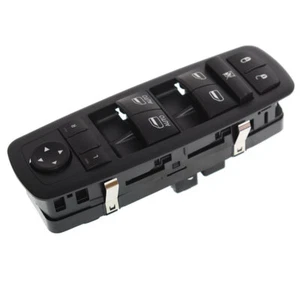 Black Master Power Window Switch Plastic For 2015-2018 Chrysler 300&Dodge - Foto 1 di 13