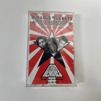 Digable Planets – 9th Wonder (Slicker This Year) Mad Slicker Remixes Sealed Tape - Image 1 of 4