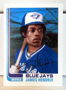 Jimi Hendrix Toronto Blue Jays: Custom-Designed Trading Card - Picture 1 of 2