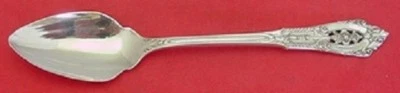 Rose Point By Wallace Sterling Silver Grapefruit Spoon Original 6" Flatware - Image 1 of 2