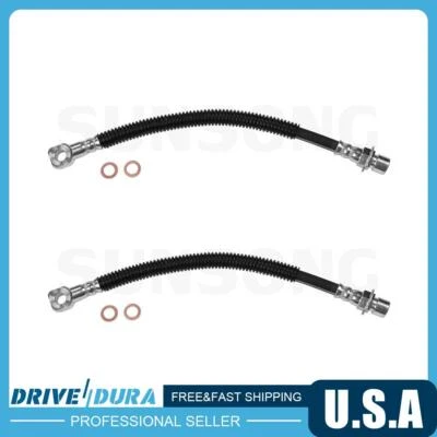 Manguera hidráulica de freno delantero Sunsong para Chevrolet S10 Blazer 1991 1992 1993 1994 Foto 1 de 4