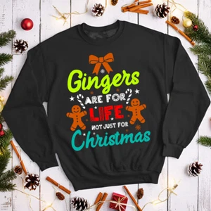 A Ginger Is For Life Not Just Christmas Pullover Herren und Damen Sweatshirts #MC - Bild 1 von 29
