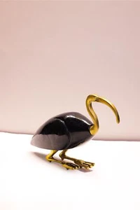 Figura Ibis Thoth, pájaro Ibis egipcio, forma de Dios Thoth Ibis, hecha en Egipto - Imagen 1 de 3