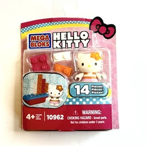NEW! 2014 Mega Bloks Hello Kitty MiniFigure 10962 Beach Sail Boat 14 Pieces - Picture 1 of 7