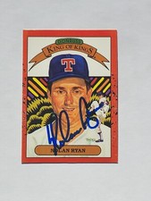 Nolan Ryan  Autographed Signed AUTO  Mvp All Star Baseball Card
