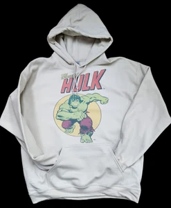 Men's The Incredible Hulk Hoodie Color Vintage Sand - Picture 1 of 1