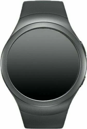 Samsung Galaxy Gear S2 42mm Stainless Steel Case Dark Gray Classic Buckle Smart Watch - (SM-R7200ZKAXAR)