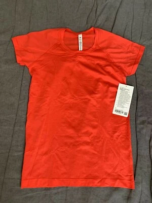 NWT Lululemon Swiftly Tech Short Sleeve 2.0~SIZE:8~PINK PUNCH - Image 1 of 3