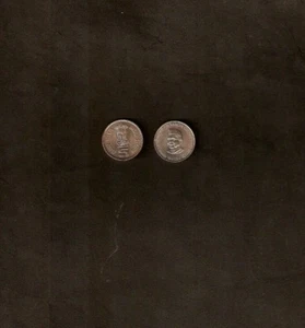 INDIA 5 RUPEES KM-336 2004 x 100 Pcs Lot PM LAL BAHADUR COMMEMORATIVE UNC COIN  - Picture 1 of 2