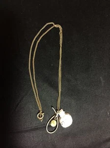 Religiöse christliche Halskette Anhänger Fisch echte Muschel Rose Halskette - Bild 1 von 4